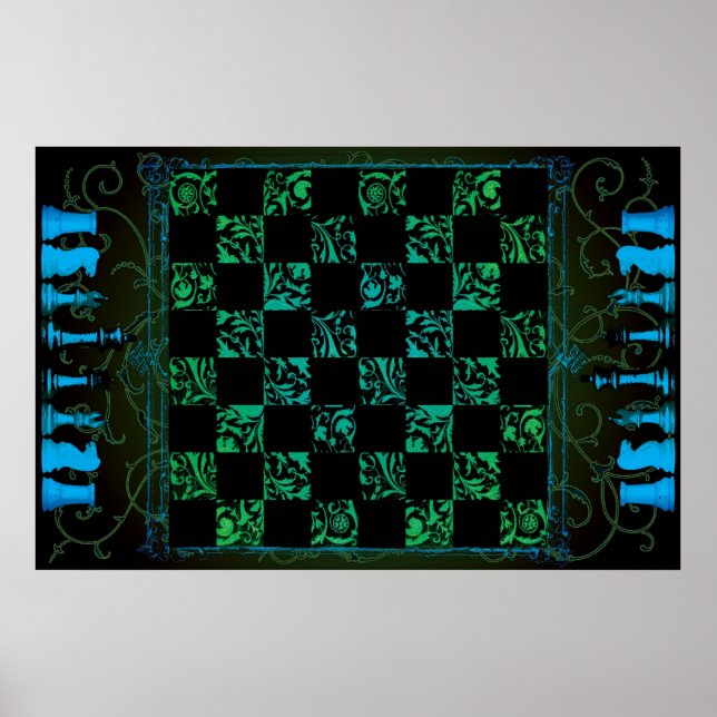 Chess Board Poster I (Front)
