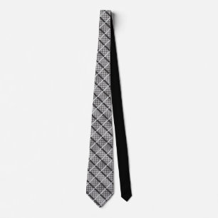 Chess board style tie
