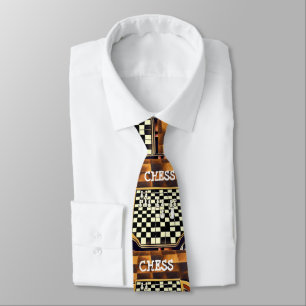 CHESS BOARD STYLE TIE