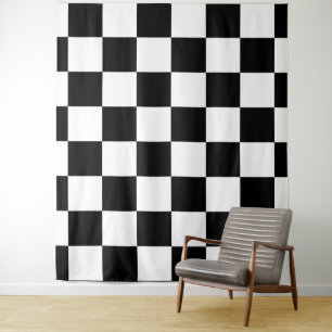 chess board tapestry