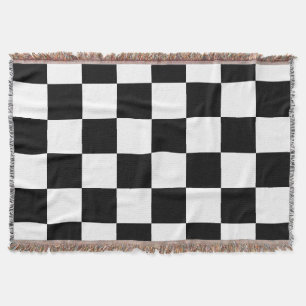 chess board throw blanket