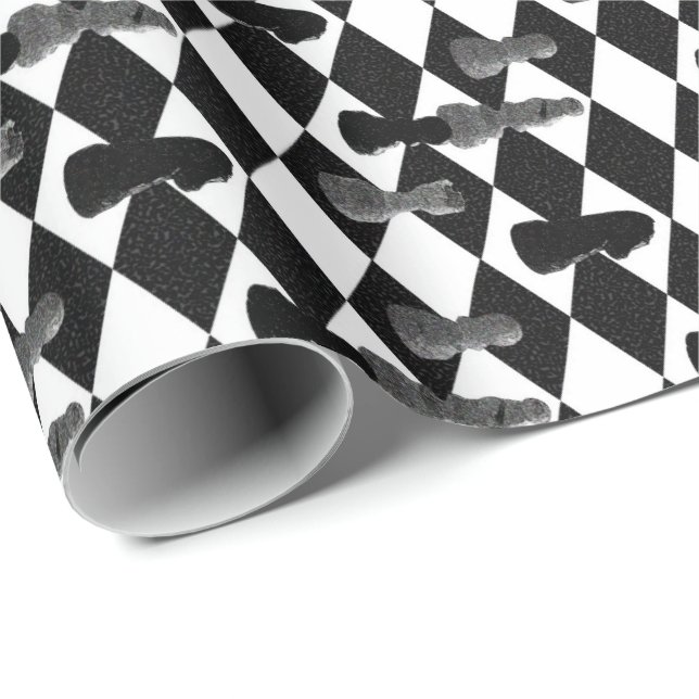 Chess Board Wrapping Paper (Roll Corner)