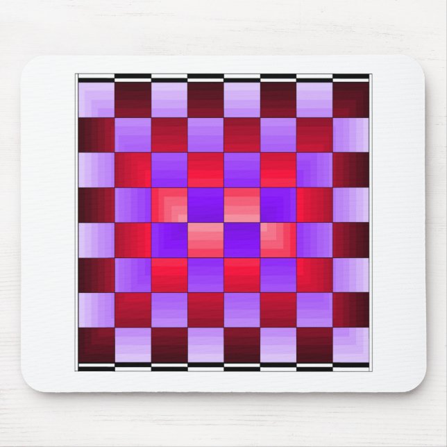 Chess Board X1 CricketDiane Spectrum Colours Mouse Mat (Front)