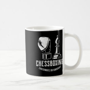 Chess Boxing I Chess Player Boxer  Coffee Mug