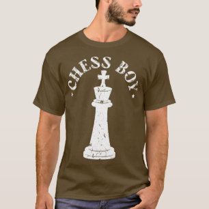 Chess Boy Chess Piece King T-Shirt