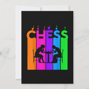 Chess Bubble Hobby And Sport Gift Idea Holiday Card