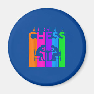 Chess Bubble Hobby And Sport Gift Idea Magnet