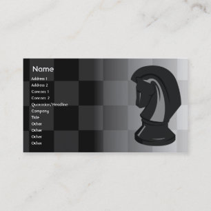 Chess - Business Business Card