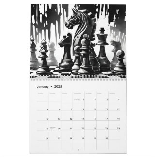 Chess Calendar 2025