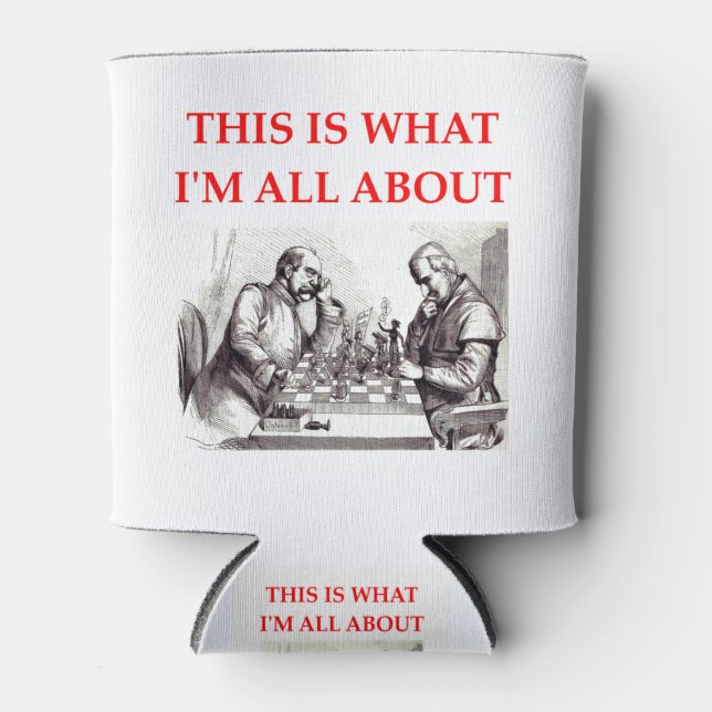 CHESS CAN COOLER (Front)