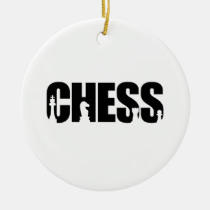 Chess Ceramic Tree Decoration