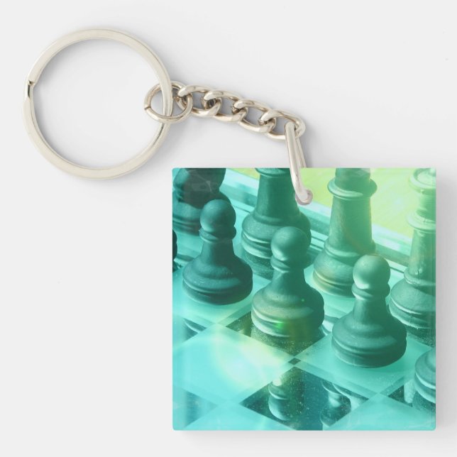 Chess Champ Keychain (Front)