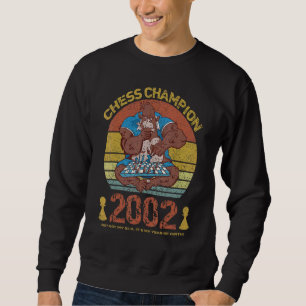Chess Champion 2002  Not My Elo It's My Year Of Bi Sweatshirt