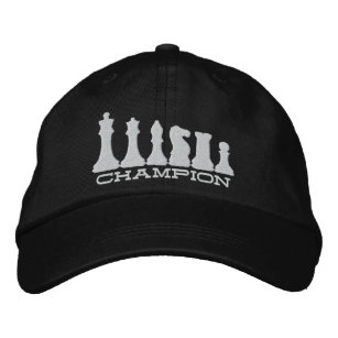 Chess Champion Embroidered Hat