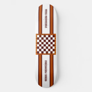 chess / checkers skateboard