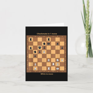 Chess Checkmate, Just Play Chess Quotes Graphic De Card