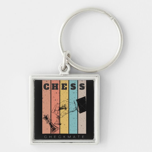 Chess - Checkmate Key Ring (Front)