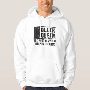 Chess Chess Board Black Queen Checkmate Board Gift Hoodie