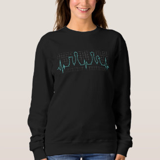 Chess Chess Club Chess Heartbeat Sweatshirt