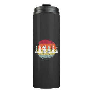 Chess Chess Game Chess Pieces Thermal Tumbler