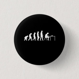 Chess Chess Player 3 Cm Round Badge
