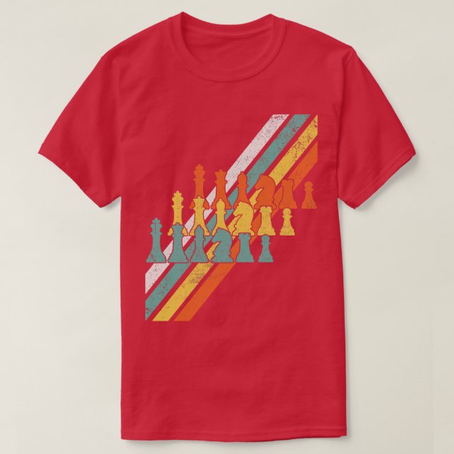 Chess Chess Player Chessmen T-Shirt (Design Front)