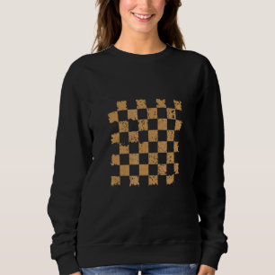 Chess Chessboard Retro Sweatshirt