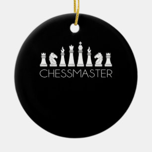 Chess  - Chessmaster Ceramic Tree Decoration