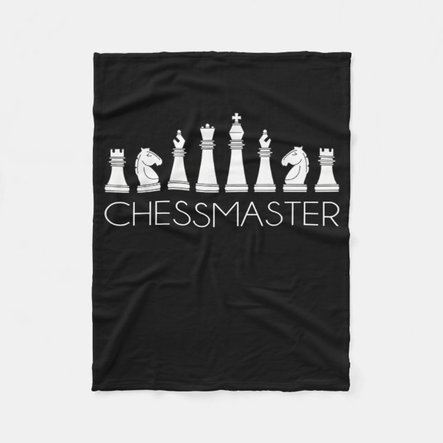 Chess  - Chessmaster Fleece Blanket (Front)