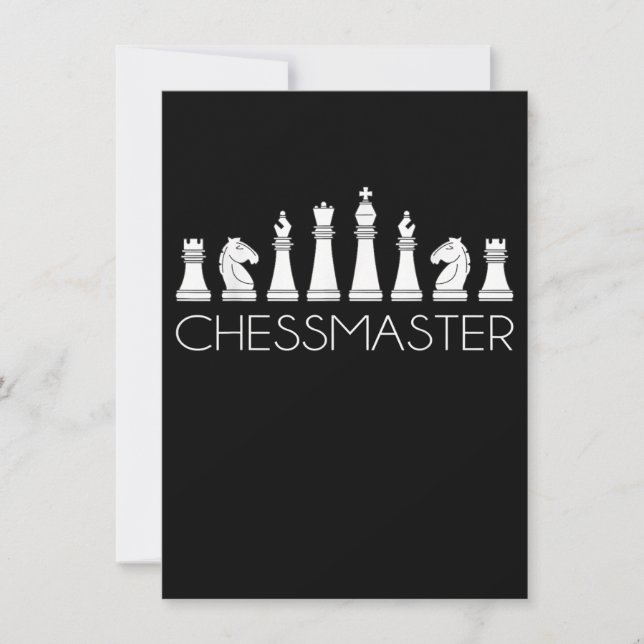 Chess  - Chessmaster Invitation (Front)