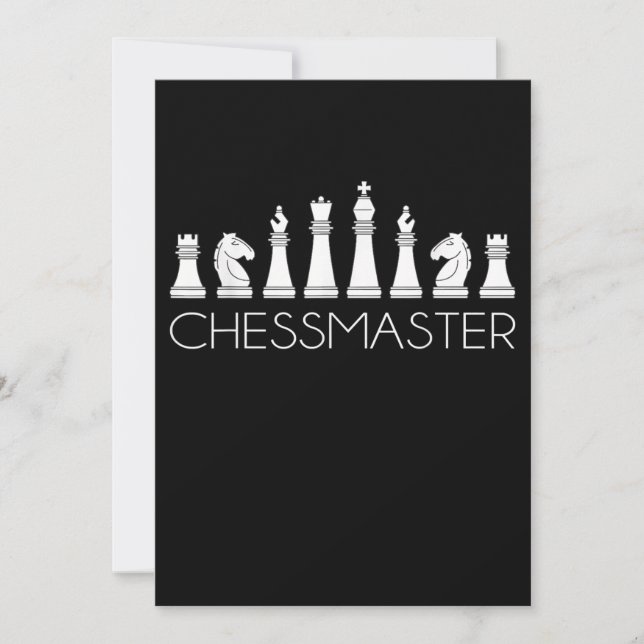 Chess  - Chessmaster Invitation (Front)