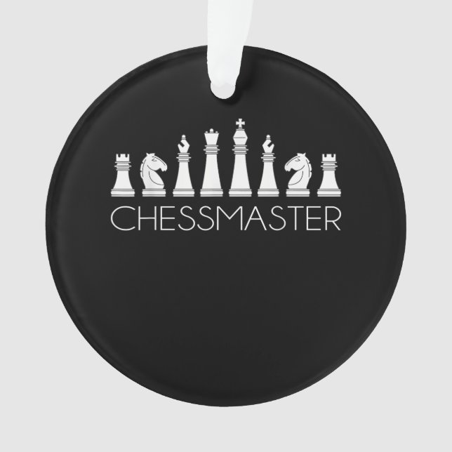 Chess  - Chessmaster Ornament (Front)