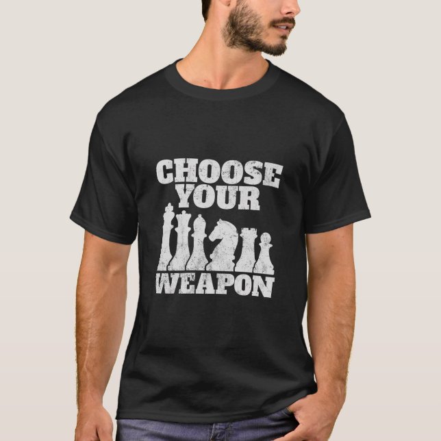 Chess Chessmen Chessboxing Chess Player Gift T-Shirt (Front)