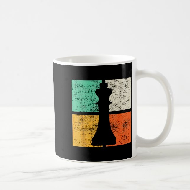 Chess Chessmen King Player  Coffee Mug (Right)