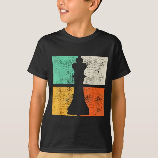 Chess Chessmen King Player  T-Shirt (Front)