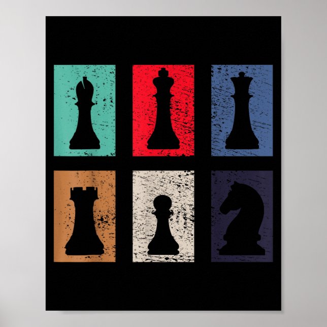 Chess Chessmen  Poster (Front)