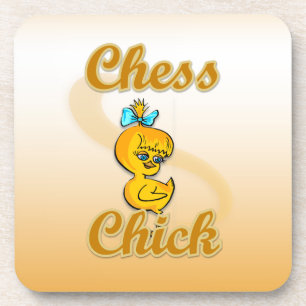 Chess Chick Coaster