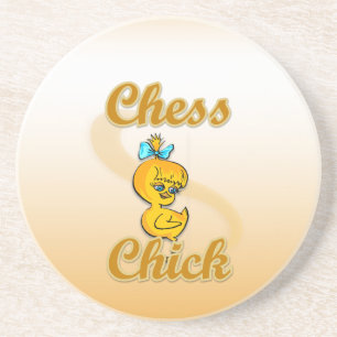 Chess Chick Coaster