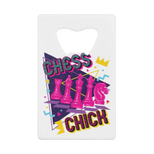 Chess Chick Women Girls Player 90s Aesthetic