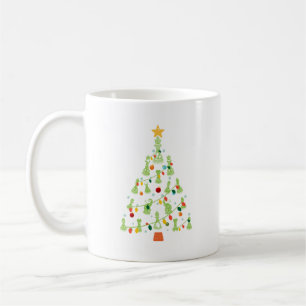 Chess Christmas Tree - King Queen Knight Rook Coff Coffee Mug