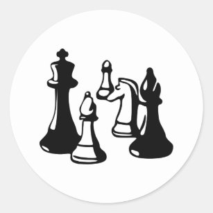 Chess Board Stickers & Labels | Zazzle UK