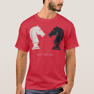 Chess Club Game Horse chess piece men women 18 T-Shirt