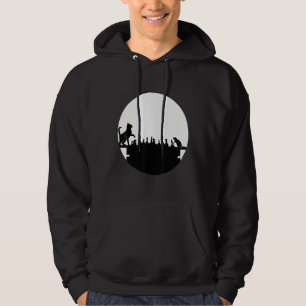 Chess Coach For Men Clothing Mouse Cat Moon Women Hoodie