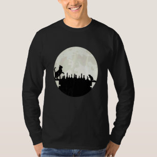 Chess Coach For Men Clothing Mouse Cat Moon Women T-Shirt