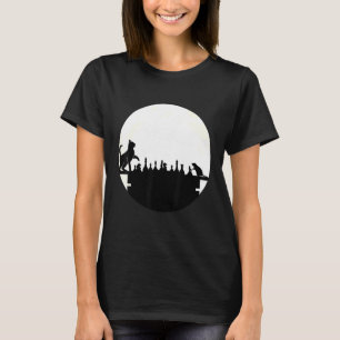 Chess Coach For Men Clothing Mouse Cat Moon Women  T-Shirt