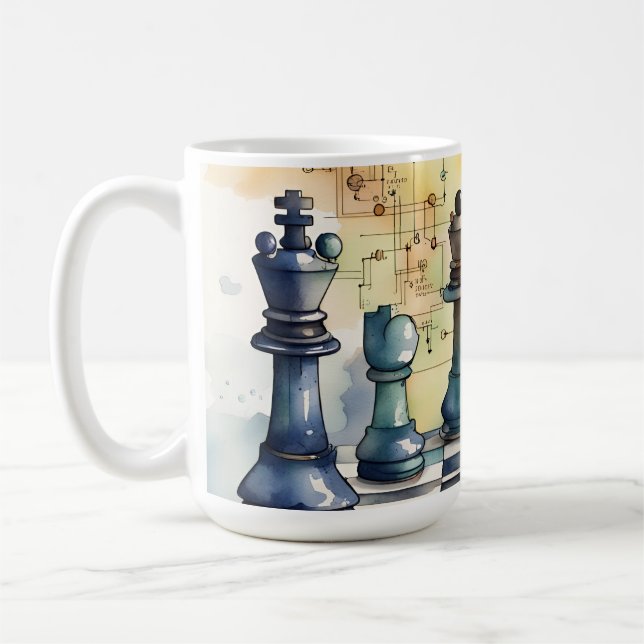 Chess Coffee Mug (Left)