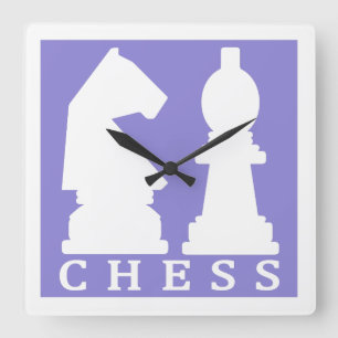 CHESS custom colour wall clock