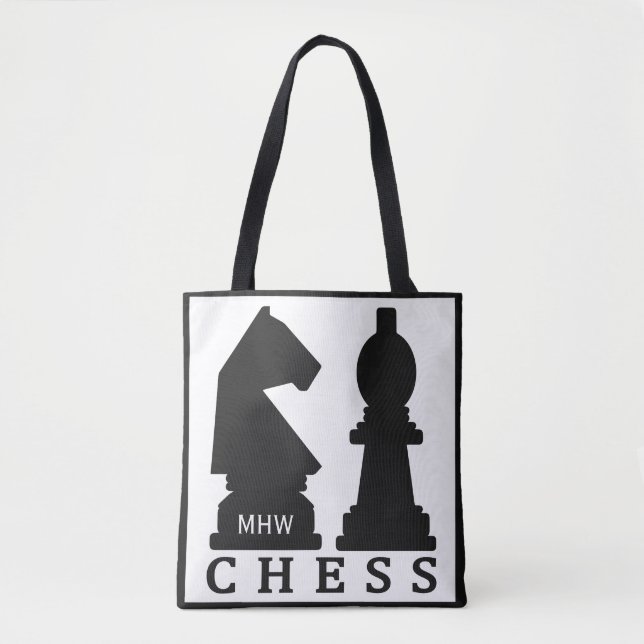 CHESS custom monogram bags (Front)