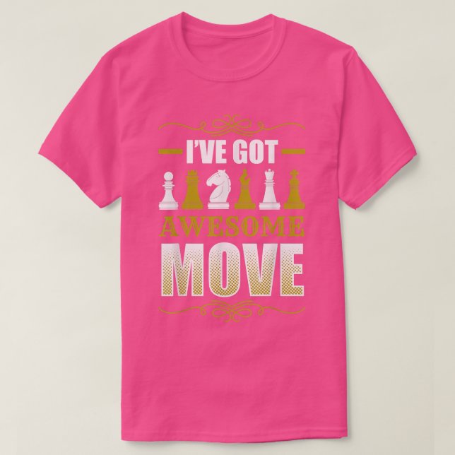 Chess Dad Chess Player Chessmen Chessboing  T-Shirt (Design Front)