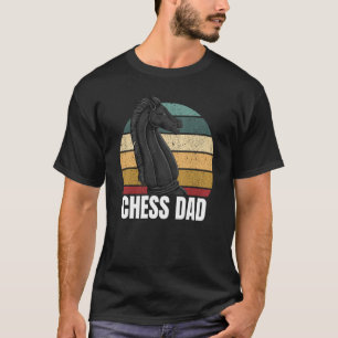 Chess Dad Sports Player Expert Coach Graphic T-Shirt
